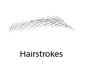 Hairstrokes microblading nano hairstrokes bryn pmu permanentmakeup hos Lykke & velvære