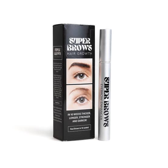 Super brows hair growth bryn serum forhandler Helsingør Lykke & velvære